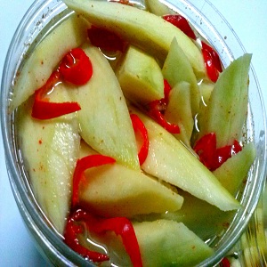 Ăn vặt cùng Xoài ngâm mắm ớt 